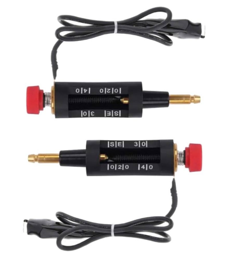 Adjustable Spark Plug Tester,Ignition Coil Tester Tool,Spark Plug Gap Tool,Spark Circuit Tester,Autos Diagnostic Test Tool for Small Engine (Set of 2)